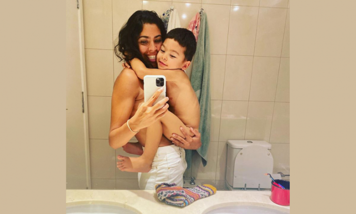 Bela Gil reposta foto com filho excluída pelo Instagram e desabafa contra “haters”
